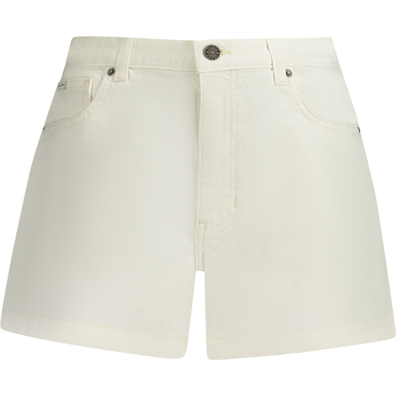 GUESS JEANS Dámské bílé džínové kraťasy Guess