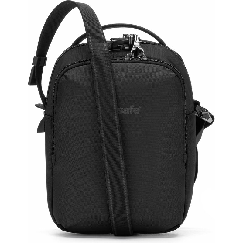 Pacsafe taška V COMPANION CROSSBODY jet black