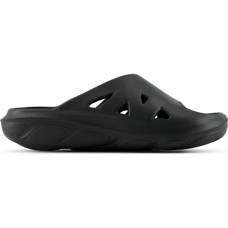 Unisex pantofle New Balance RCVRYSK1 – černé