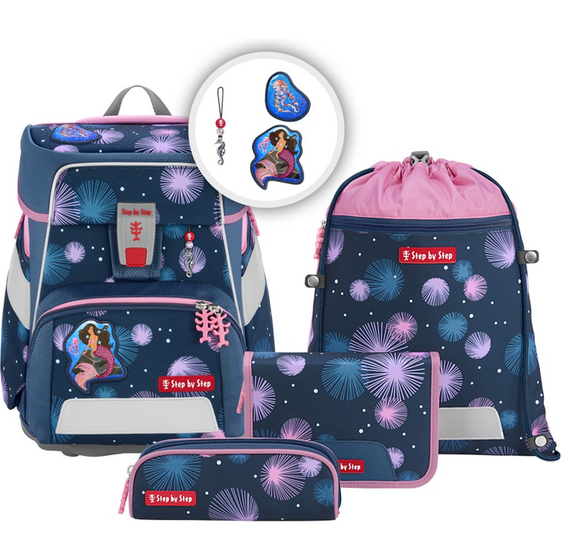 Step by Step Školní aktovka Space pro prvňáčky - 5-dílný set -