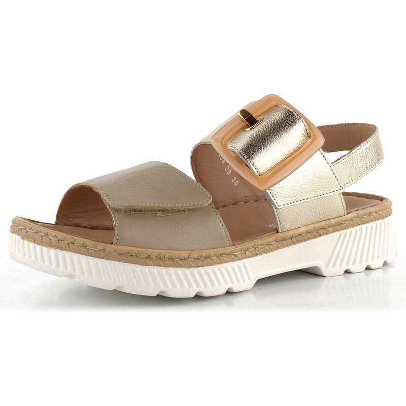 Ara dámské sandály Capri Sand/Platin 12-39104-08 104950554