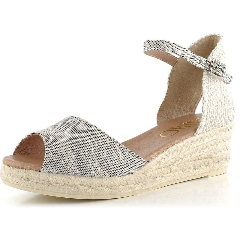Gaimo sandály s plnou patou Sedal.T lux canvas negro 104950573