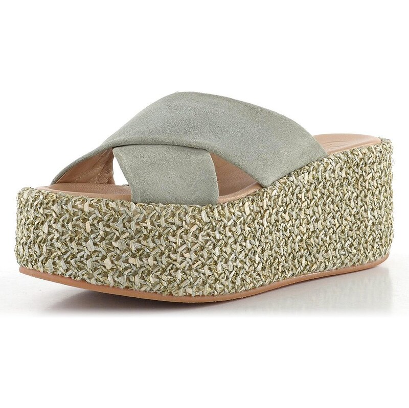 Gaimo pantofle na platformě Odele pesca baby viper 104950576