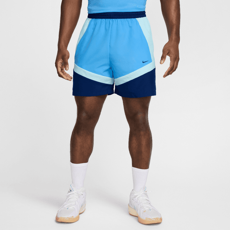 Nike Icon Mens 6 Woven Basketball Shorts UNIVERSITY BLUE/GLACIER