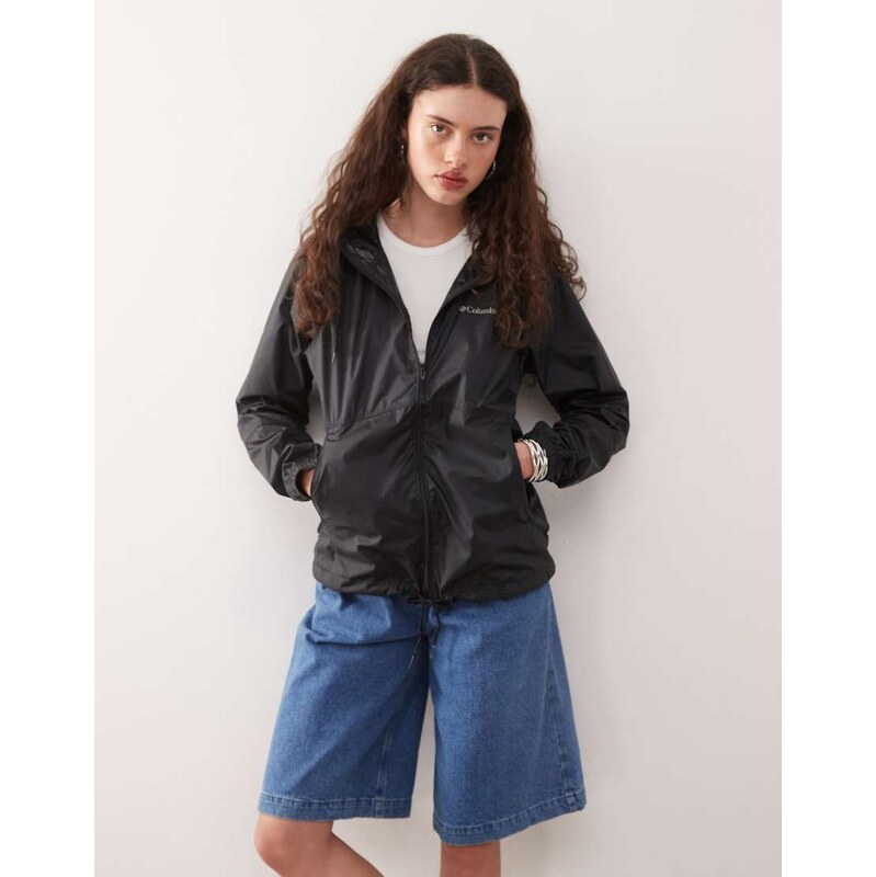 Columbia Flash Forward II windbreaker in black 104977939