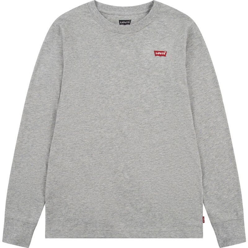 Levis Kids Tričko šedý melír / červená / bílá