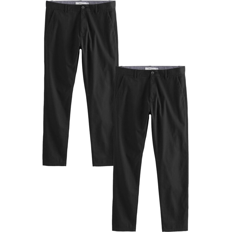 Next Chino kalhoty černá