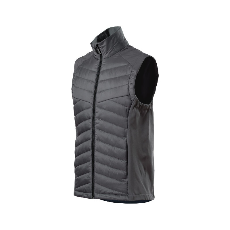 MALFINI, a.s. Cross hybridní vesta pánská light anthracite