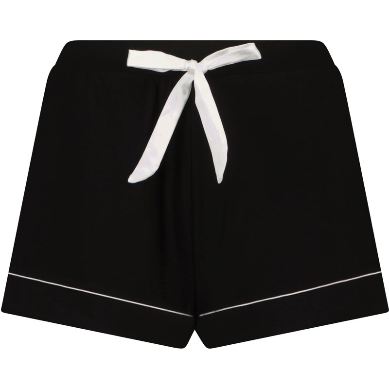 Hunkemöller Pyžamové kalhoty Essential černá / bílá