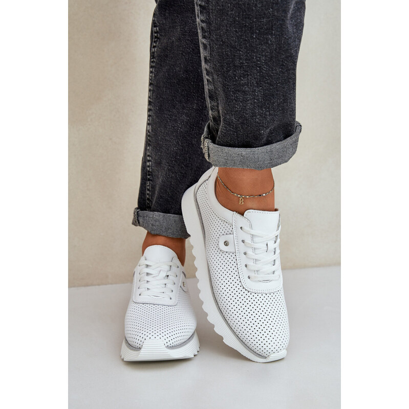 Sportovní boty na platformě model 209068 Step in style