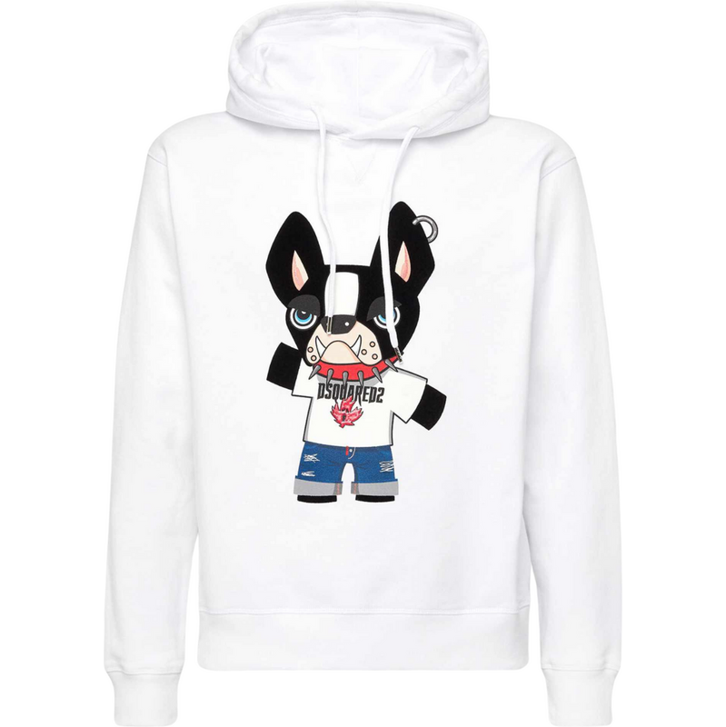 DSQUARED2 Cool Fit White mikina