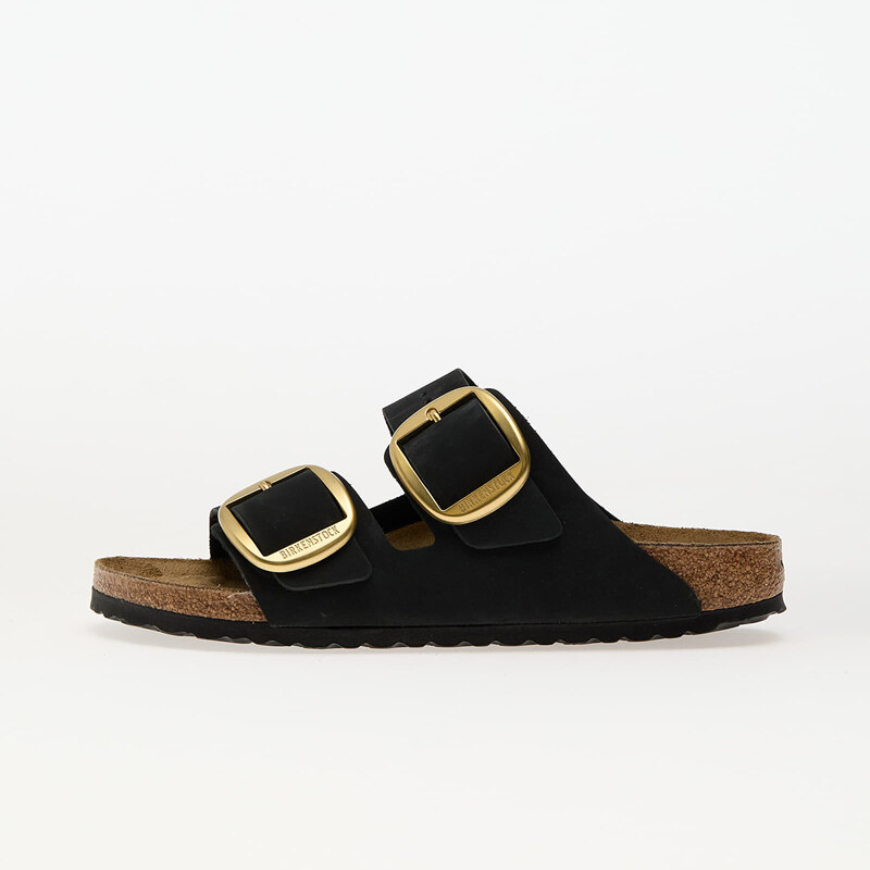 Birkenstock Arizona Big Buckle Nubuk Leather Black 104999992