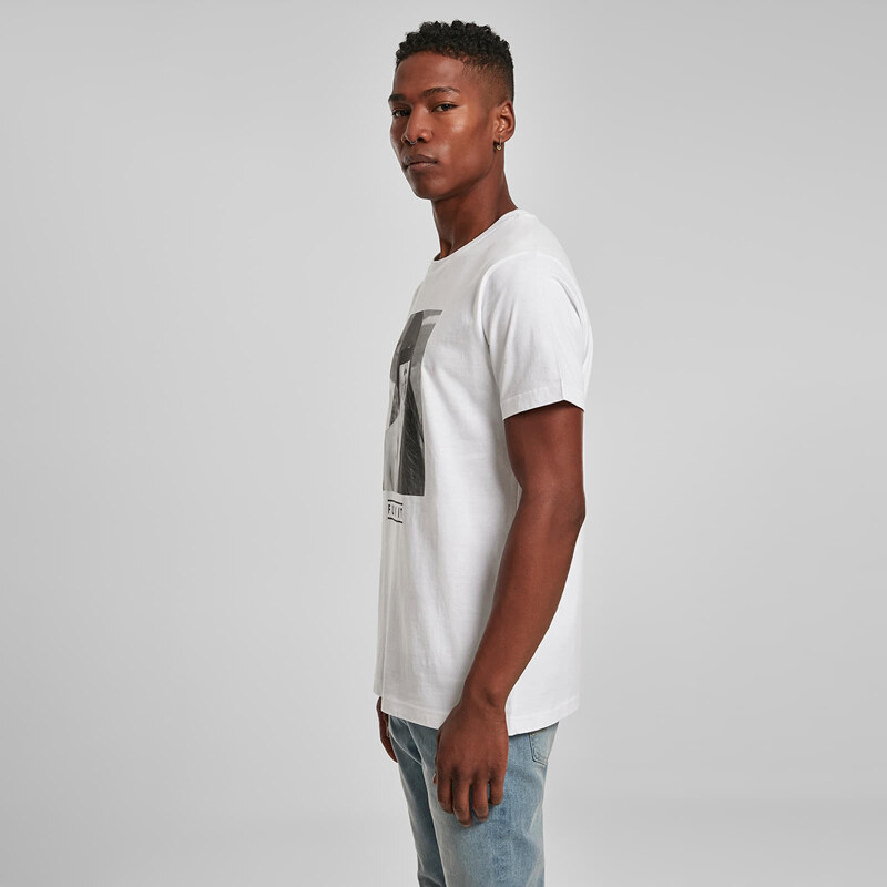 Tričko Urban Classics Fck it T-Shirt White 2XL