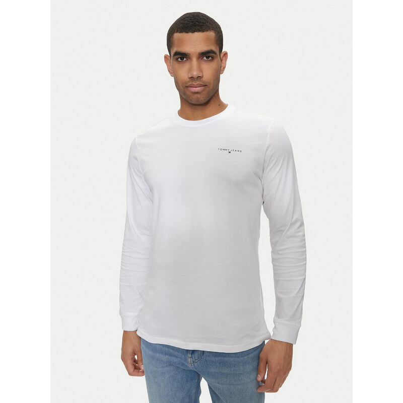 Tommy Jeans pánské bílé triko