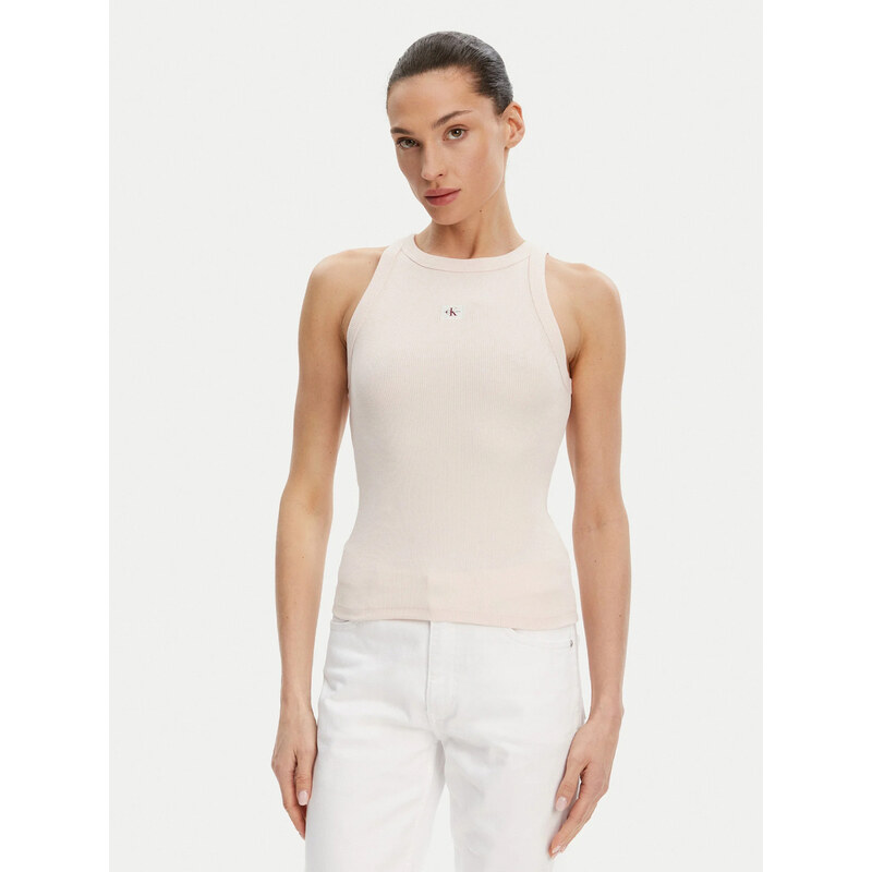 Calvin Klein dámské růžové tílko