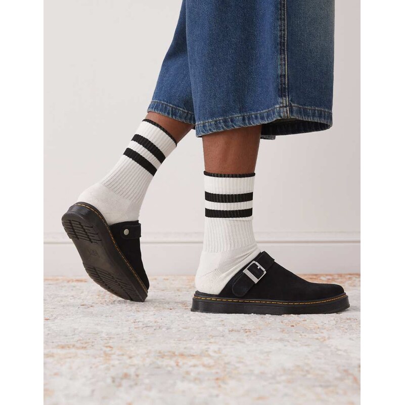Dr Martens Brookline mules in black