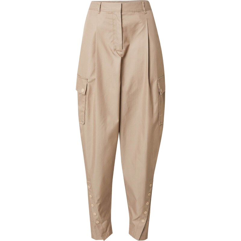 3.1 Phillip Lim Kalhoty se sklady v pase khaki