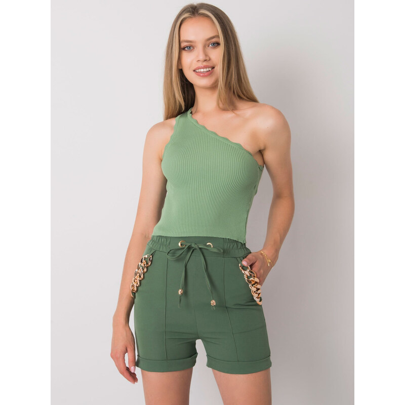 Šortky DHJ SN model 16738506 khaki - FPrice