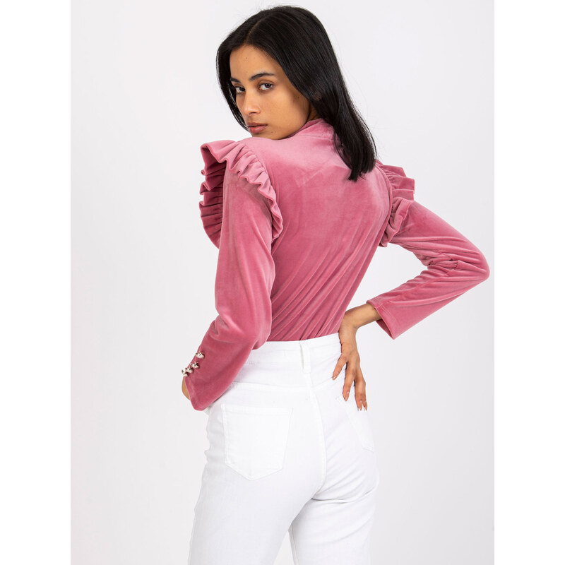 Halenka DHJ BZ model 17363086 tmavě růžová - FPrice