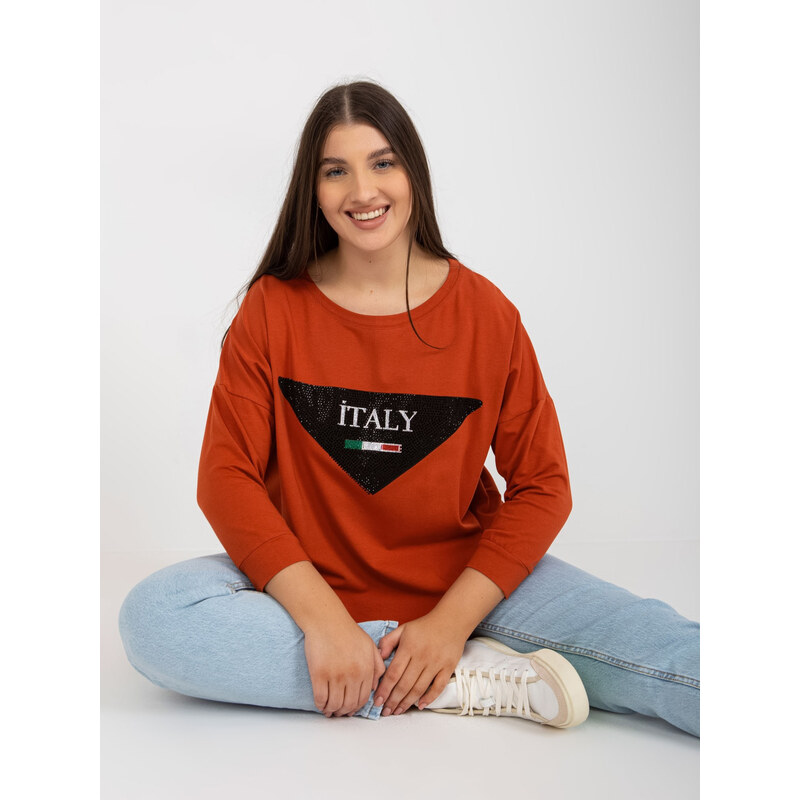 Halenka VI BZ model 17913757 tmavě oranžová - FPrice