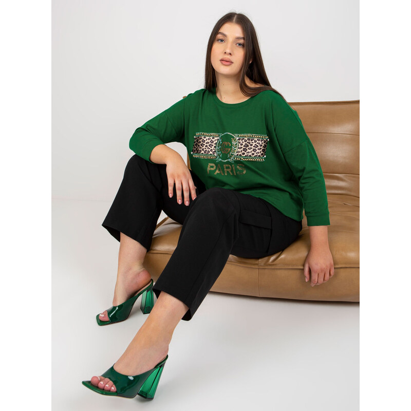 Halenka VI BZ model 17913896 tmavě zelená - FPrice
