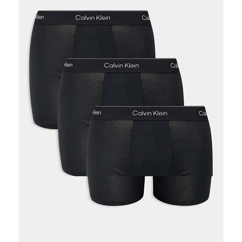 Calvin Klein Icon Cotton Stretch 3 pack boxer briefs in triple