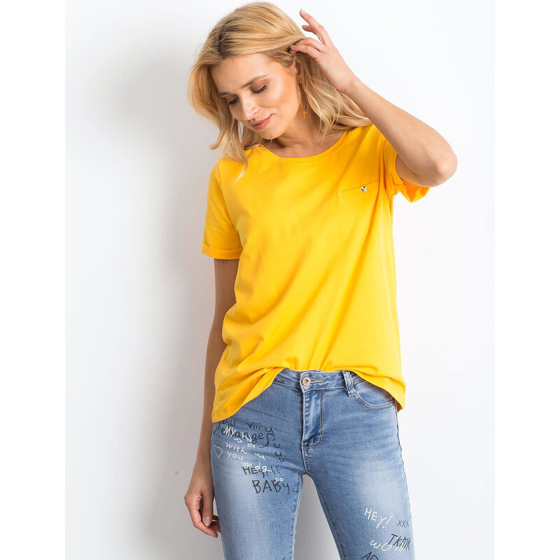 FPrice Tričko RV TS 4838.14P jasně oranžová