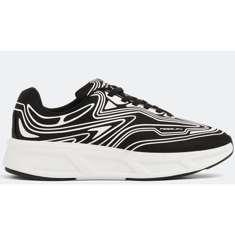 Unisex boty Fessura Wmns Runflex 01 Canvas Black/White White/Black 43 105051795