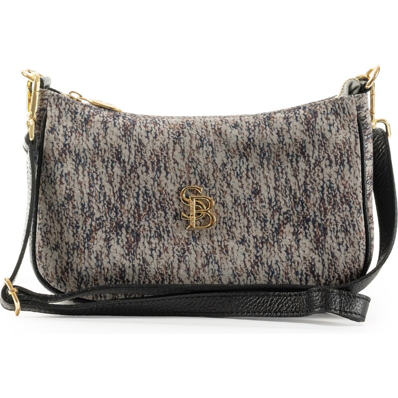 SARA BURGLAR Nice Lana Taupe crossbody kabelka 105081927