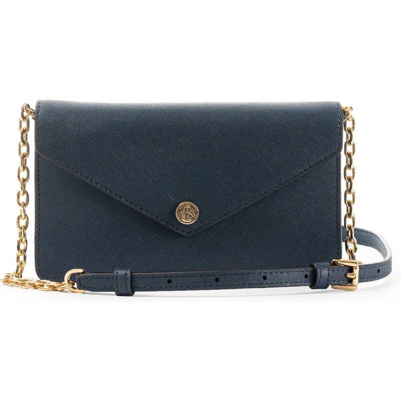 MICHAEL KORS Jet Set Travel Blue crossbody kabelka