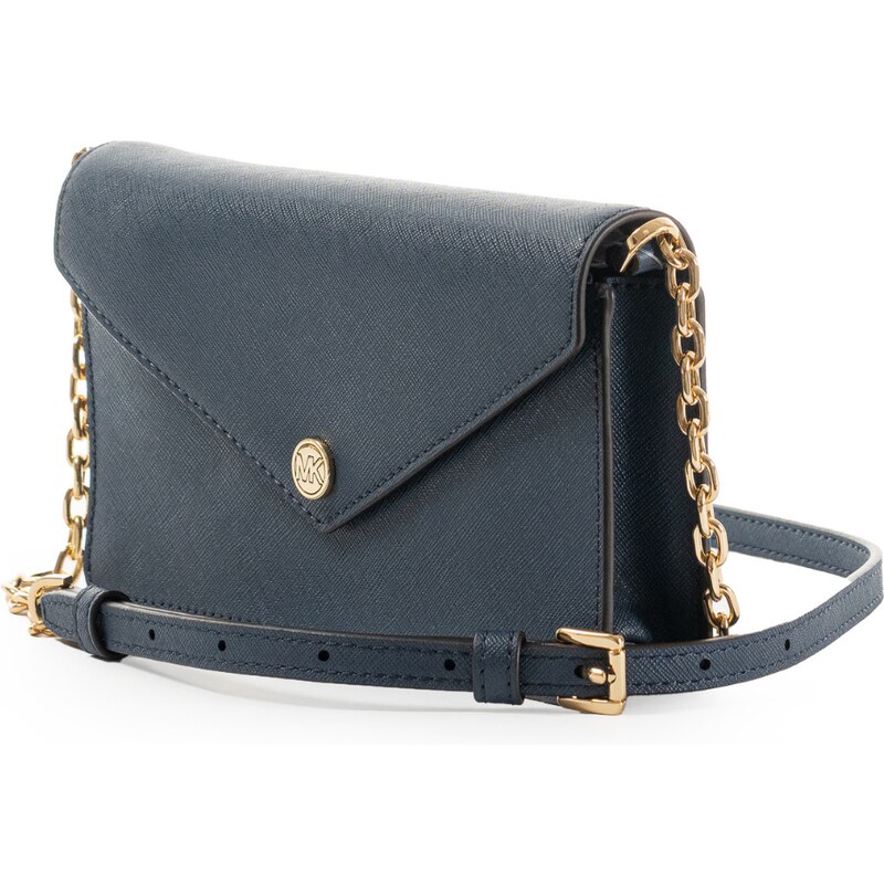 MICHAEL KORS Jet Set Travel Blue crossbody kabelka