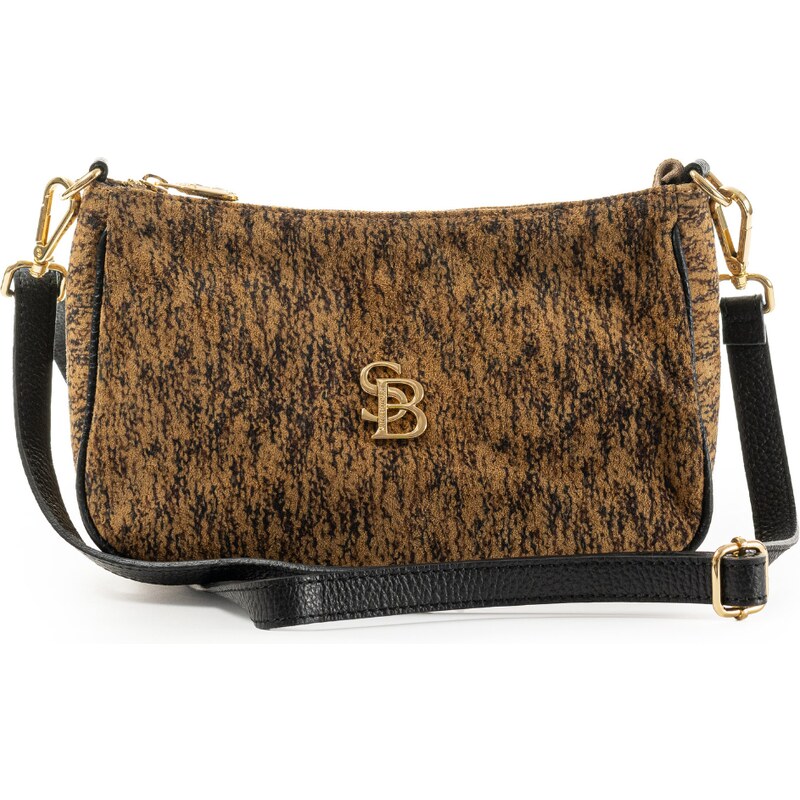 SARA BURGLAR Nice Lana Cuoio crossbody kabelka 105081926