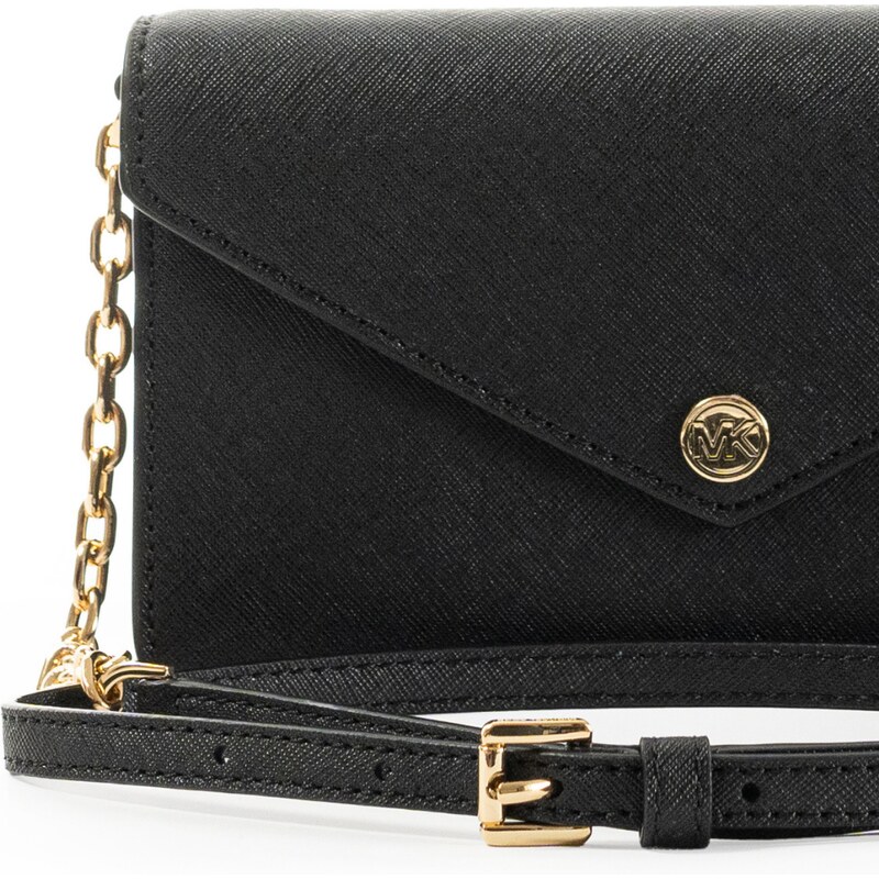 MICHAEL KORS Jet Set Travel Black crossbody kabelka