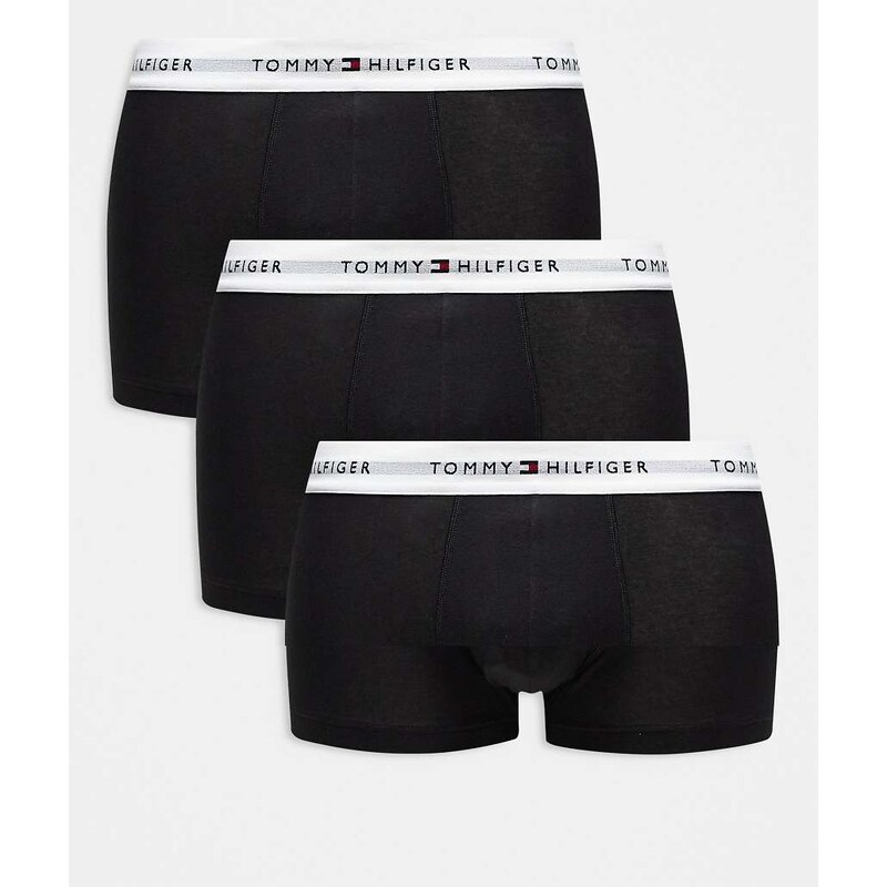 Tommy Hilfiger signature cotton essentials 3 pack trunks in