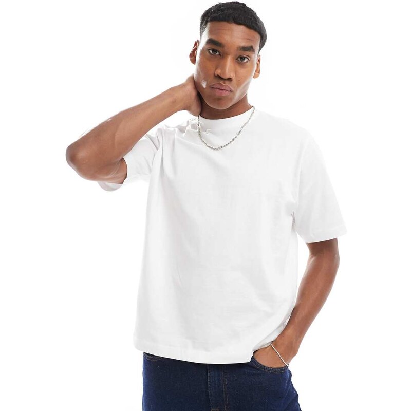 Cotton On boxy oversized t-shirt in white