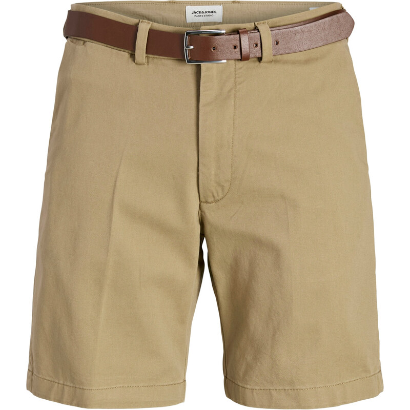 JACK & JONES Chino kalhoty JPSTMARCO FRANCO béžová