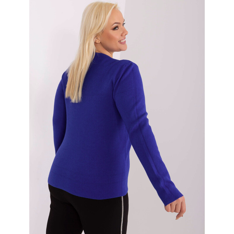Sweter PM SW PM model 19319052 kobaltowy - FPrice