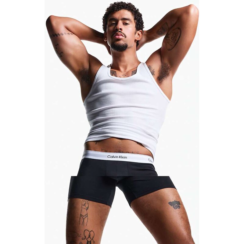 Calvin Klein Icon Cotton Stretch 3 pack boxer briefs in black
