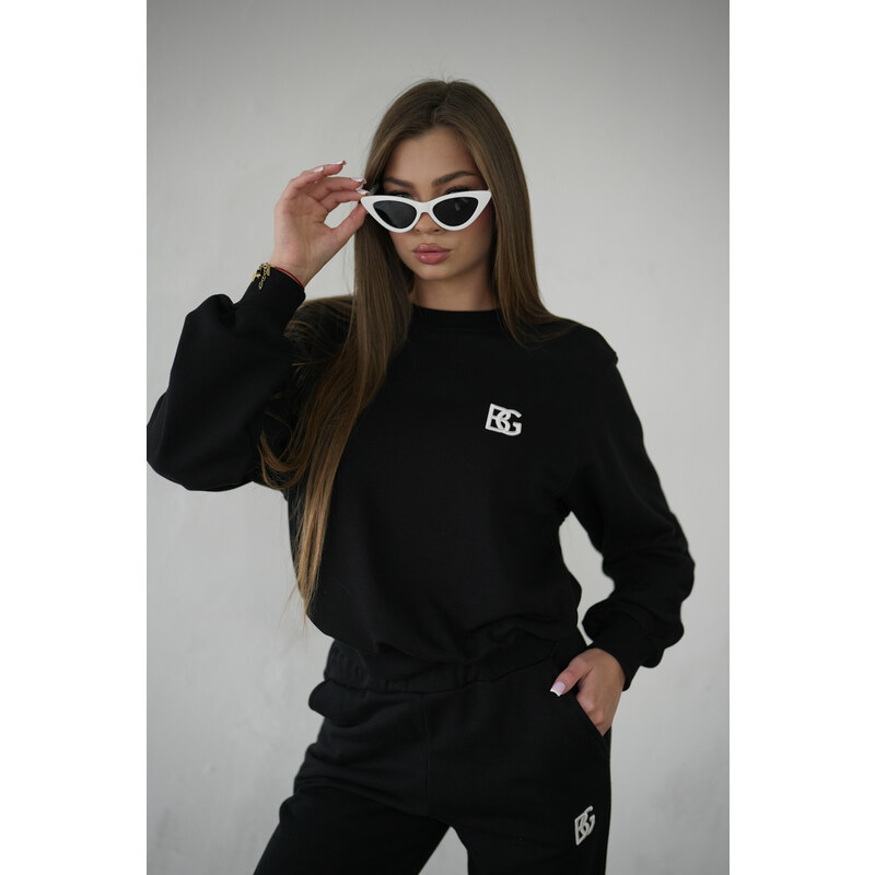 BG Brandenburg Couture BG Basic dámská mikina černá