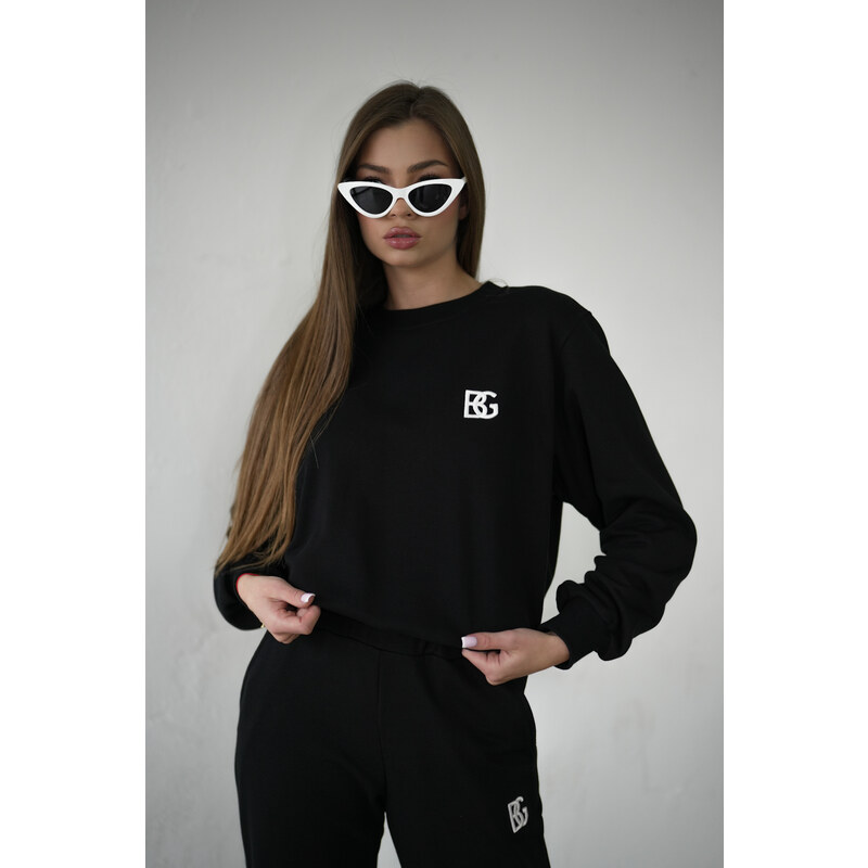 BG Brandenburg Couture BG Basic dámská mikina černá