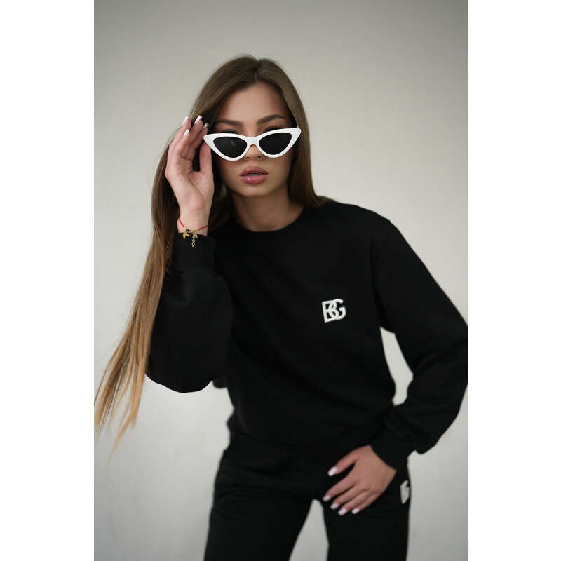 BG Brandenburg Couture BG Basic dámská mikina černá