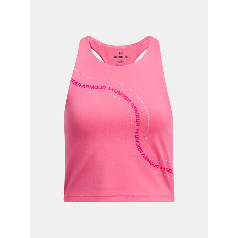 Dívčí tílko Under Armour G Motion Branded Crop Tank