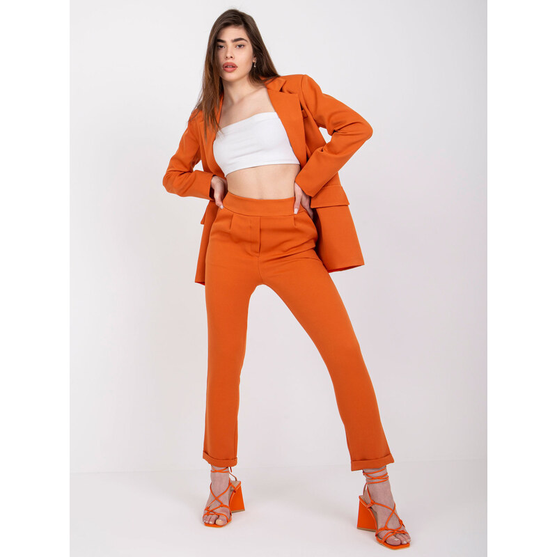 DHJ kalhoty SP model 17117108 tmavě oranžová - FPrice