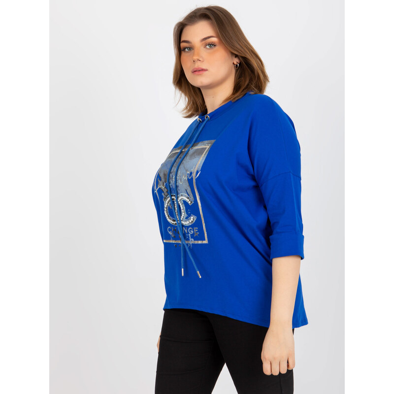 Dámská halenka RV BZ model 18025879 tmavě modrá - FPrice