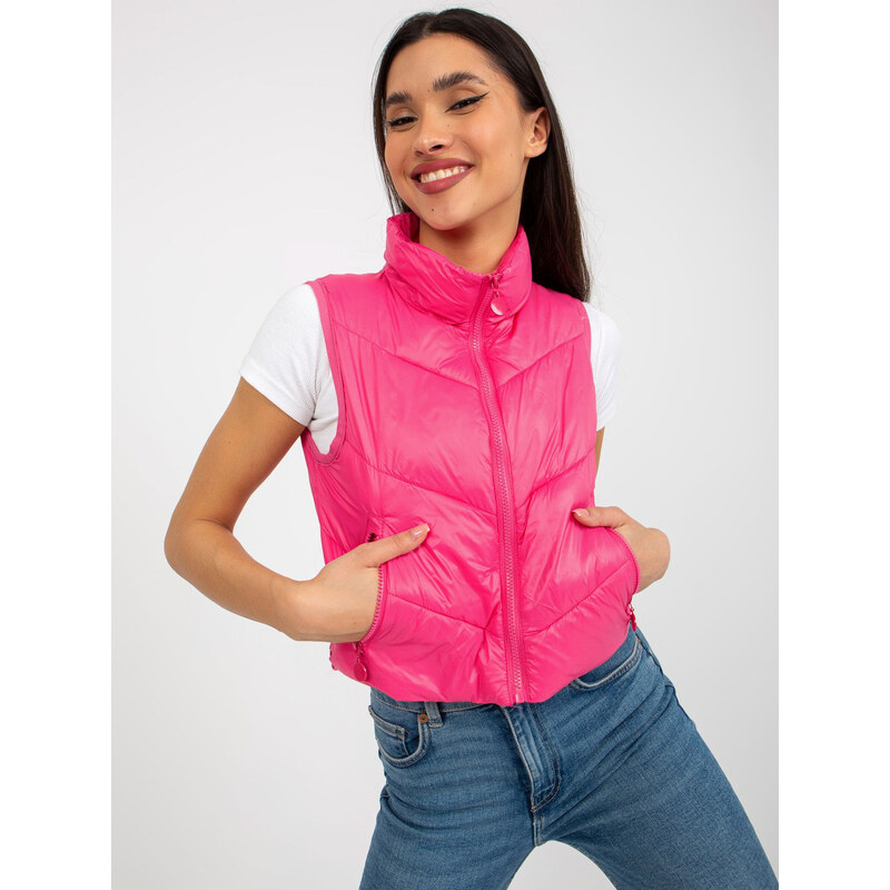 Dámská vesta NM KZ H model 18041499 tmavě růžová - FPrice