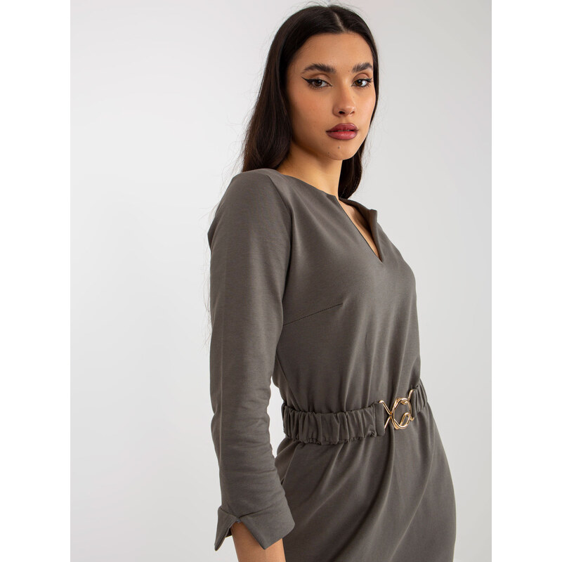 Dámské šaty TW SK BL khaki model 18044106 - FPrice