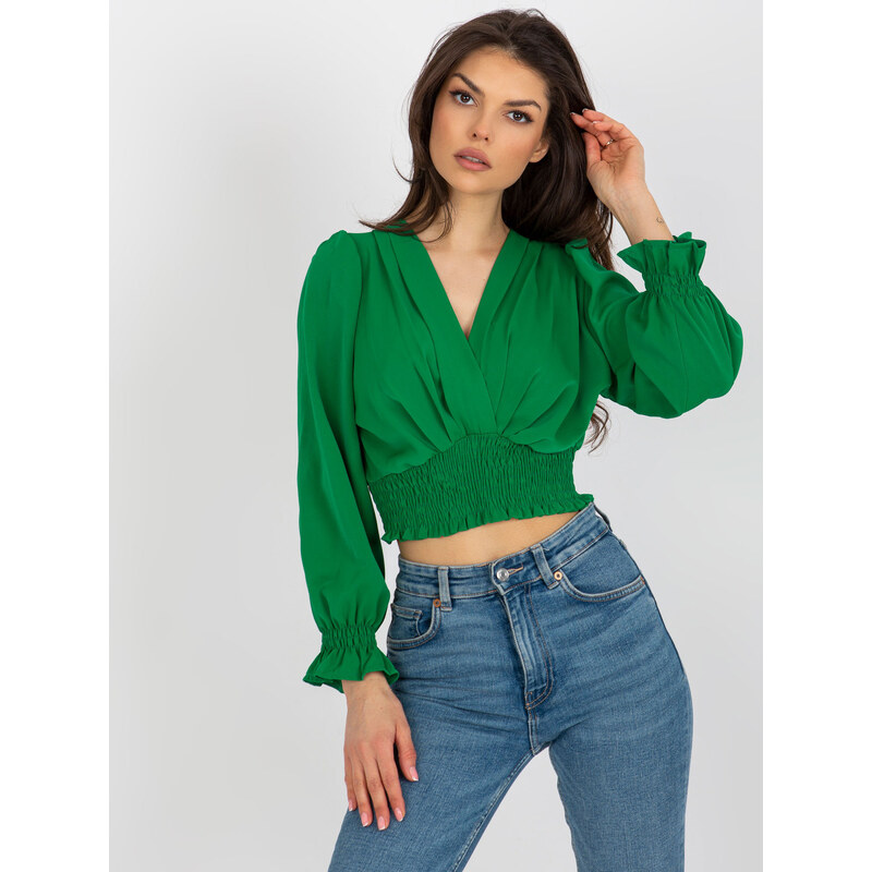 Bluzka DHJ BZ model 18484233 zielony - FPrice