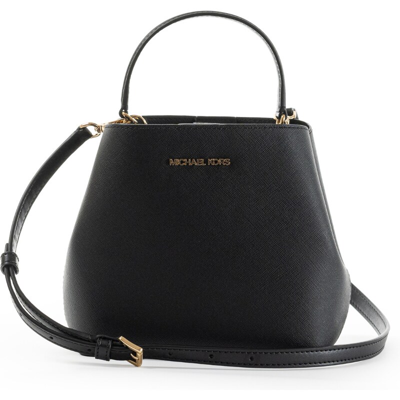 MICHAEL KORS Pratt Black crossbody kabelka