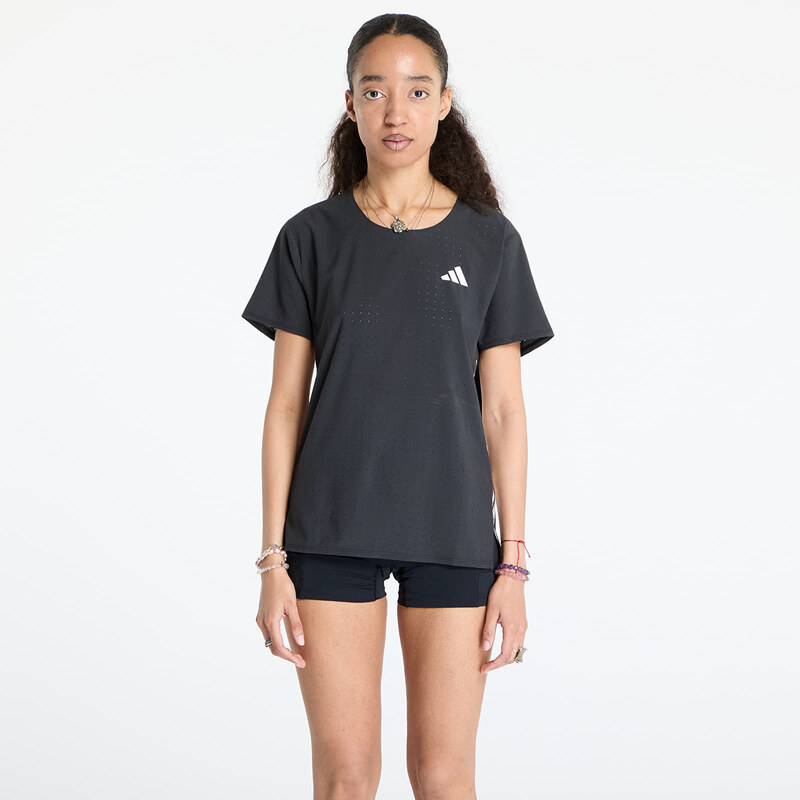 adidas Performance Tričko adidas Adizero Running T-Shirt Black/ Black 105083980