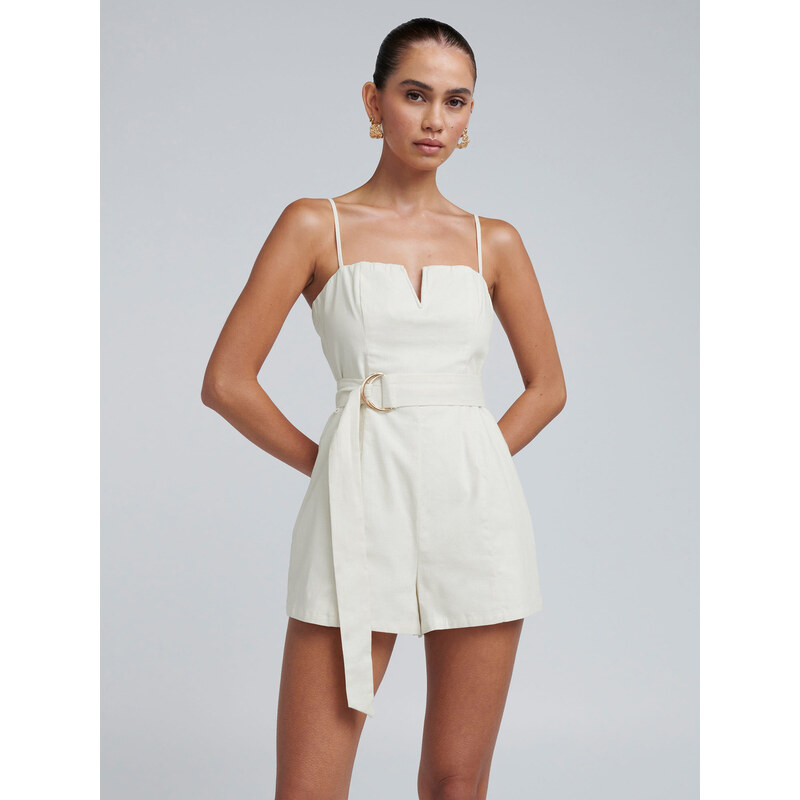 BWLDR Overal FI COTTON PLAYSUIT offwhite 105184742